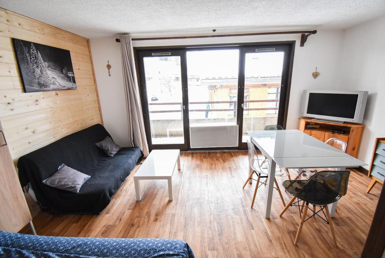 Apartamento Le Relai S34 - Grand et lumineux studio avec coin montagne 4-6 pers, 50m des pistes, grand balcon exposé SUD, DRAPS NON COMPRIS Saint-Jean-dʼAulps Exterior foto