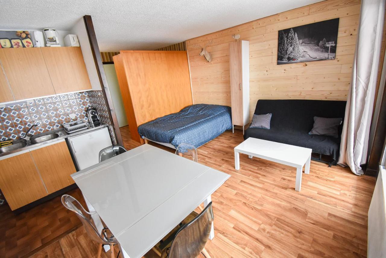 Apartamento Le Relai S34 - Grand et lumineux studio avec coin montagne 4-6 pers, 50m des pistes, grand balcon exposé SUD, DRAPS NON COMPRIS Saint-Jean-dʼAulps Exterior foto